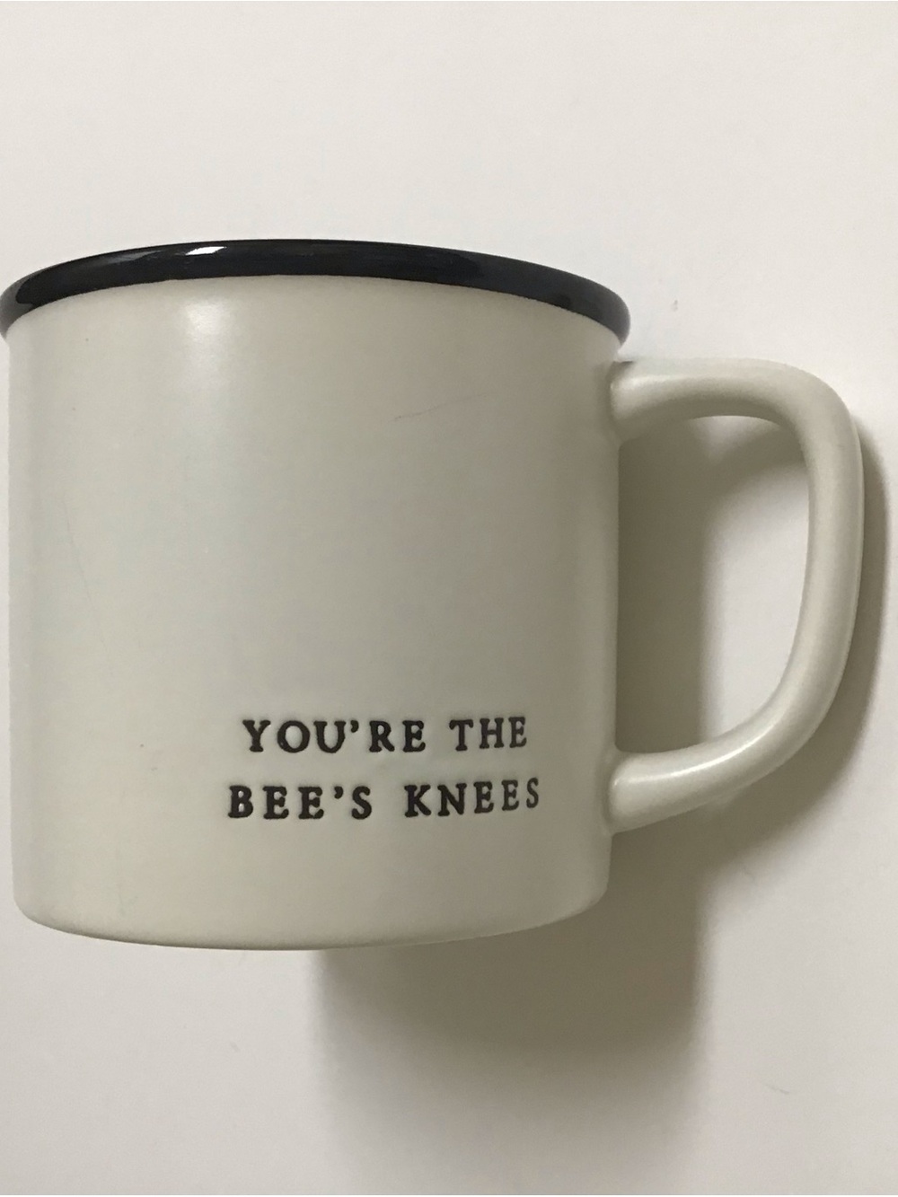 Hearth & Hand Magnolia Coffee Mug You're The Bee's Knees Stoneware Tea Cup EUC